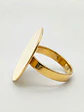 Anillo Tazo Majestuoso Redondo Oro 18k - Miniatura 6