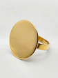 Anillo Tazo Majestuoso Redondo Oro 18k - Miniatura 7