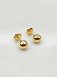 Aros Esfera de Oro Mediano 5 mm Oro 18k - Miniatura 1