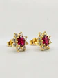 Aros Lady Pasión de Rubí Oro 18k - Miniatura 2