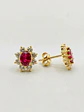 Aros Lady Pasión de Rubí Oro 18k - Miniatura 3
