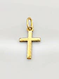 Colgante Cruz Estilizada Esencia Oro 18k - Miniatura 4