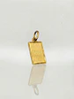 Colgante Placa Satín Identidad Oro 18k - Miniatura 4
