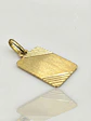 Colgante Placa Satín de Gala Oro 18k - Miniatura 4