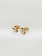 Aros Trébol con Circón de Suerte Oro 18k - Miniatura 4