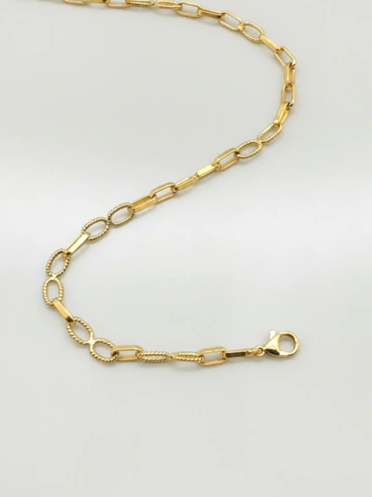 Pulsera Eslabones de Diseño Oro 18k 4