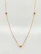 Cadena esferas 40 cm Oro 18k - Miniatura 1