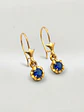 Aros Chatón Zafiro Colgante de Gala Oro 18k - Miniatura 1