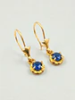 Aros Chatón Zafiro Colgante de Gala Oro 18k - Miniatura 4
