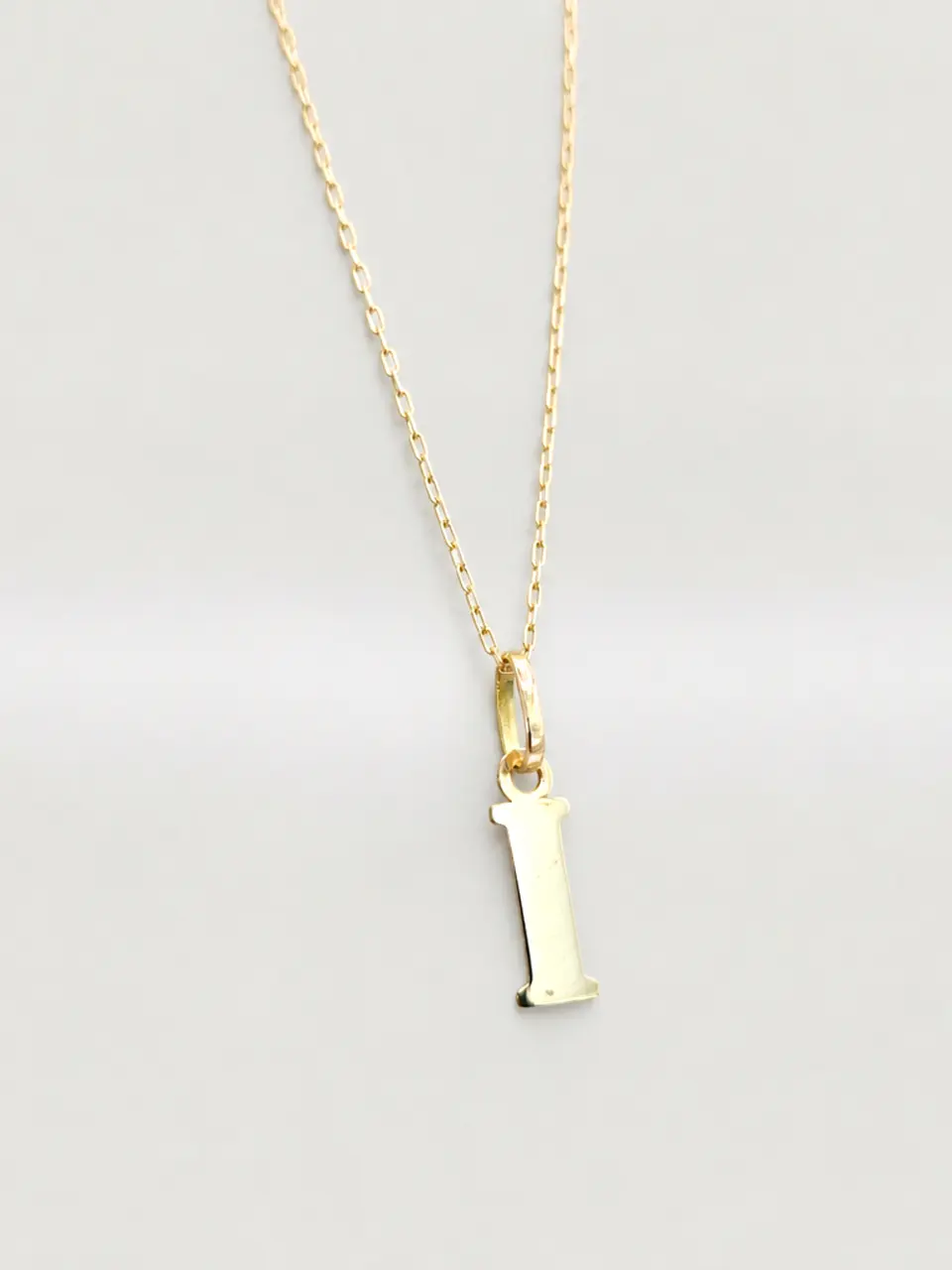 Cadena Legado con Letra Personal Oro 18k 2