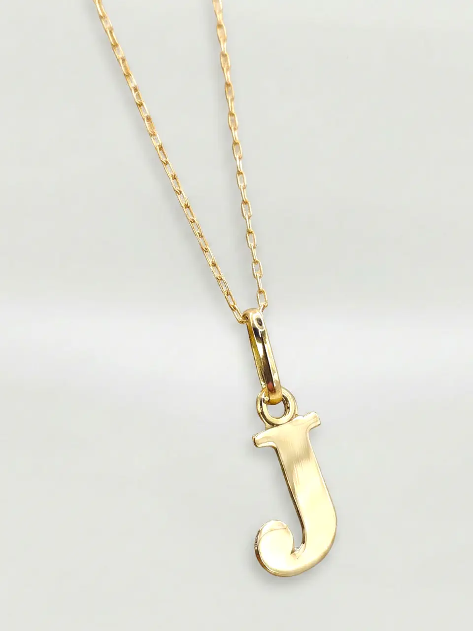 Cadena Legado con Letra Personal Oro 18k 3