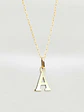 Cadena Legado con Letra Personal Oro 18k - Miniatura 4