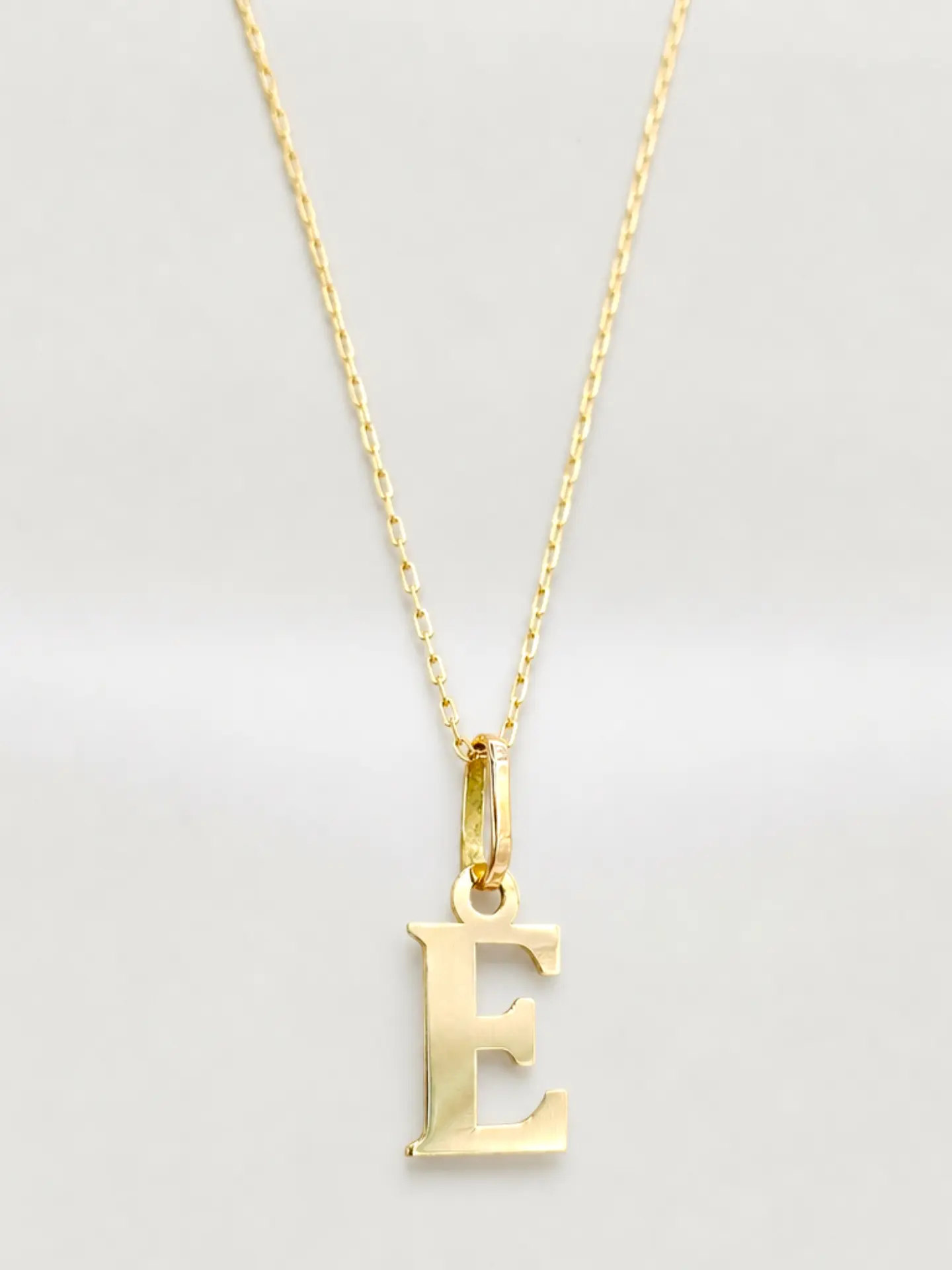 Cadena Legado con Letra Personal Oro 18k 6