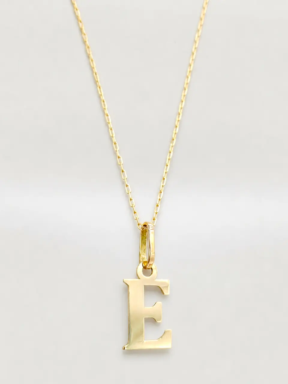 Cadena Legado con Letra Personal Oro 18k 6
