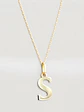 Cadena Legado con Letra Personal Oro 18k - Miniatura 11