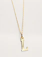 Cadena Legado con Letra Personal Oro 18k - Miniatura 12