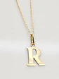 Cadena Legado con Letra Personal Oro 18k - Miniatura 14