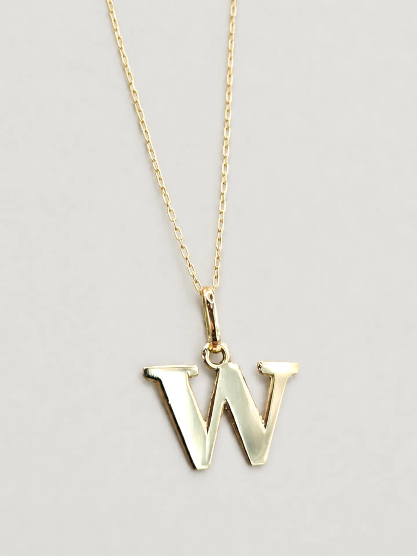 Cadena Legado con Letra Personal Oro 18k 17