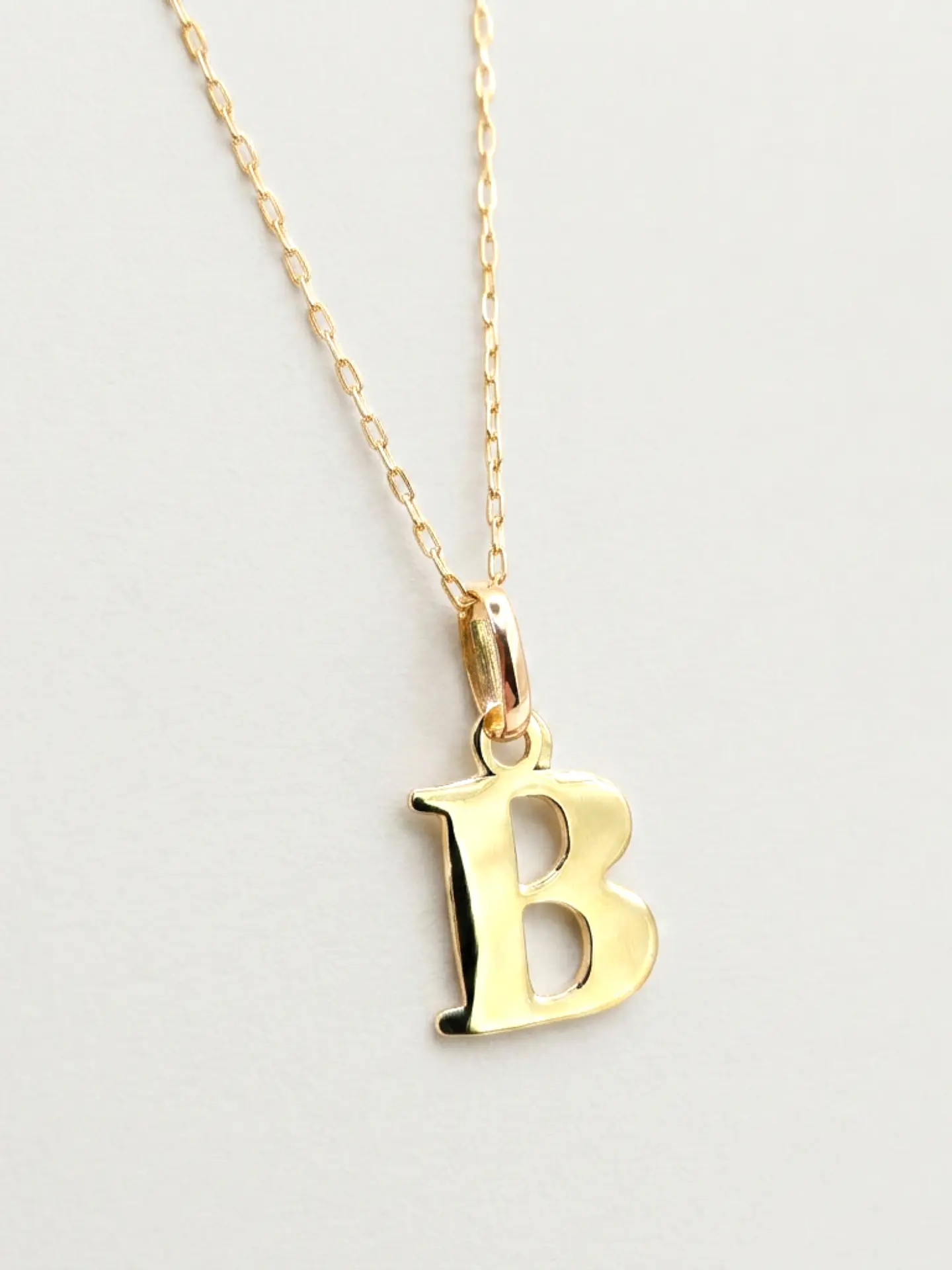 Cadena Legado con Letra Personal Oro 18k 21