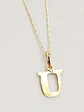 Cadena Legado con Letra Personal Oro 18k - Miniatura 23