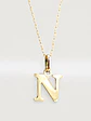 Cadena Legado con Letra Personal Oro 18k - Miniatura 24