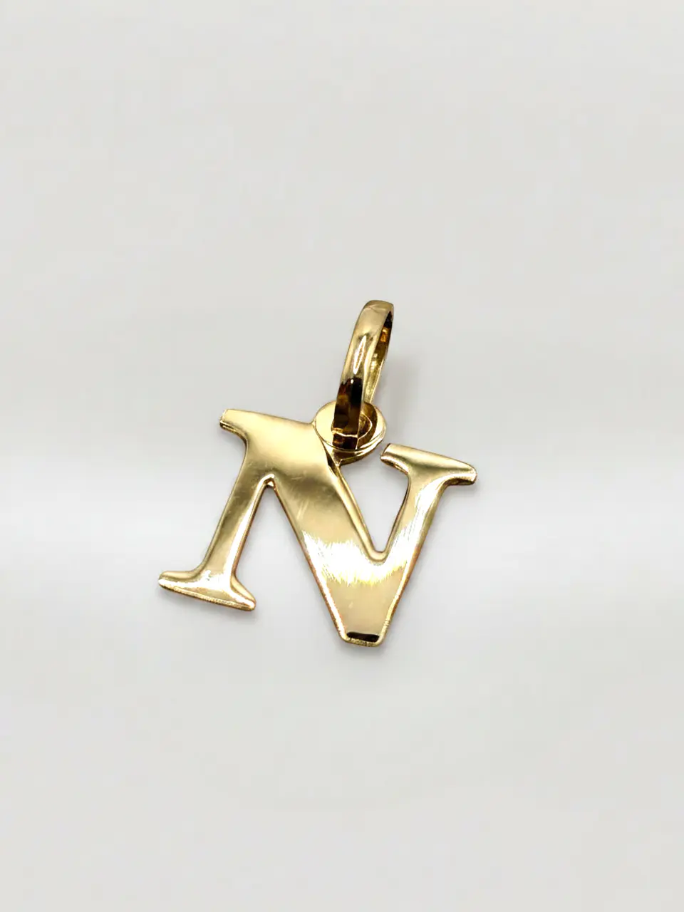 Colgante Letra Identidad Oro 18k 9
