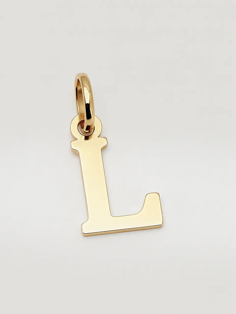 Colgante Letra Identidad Oro 18k 14