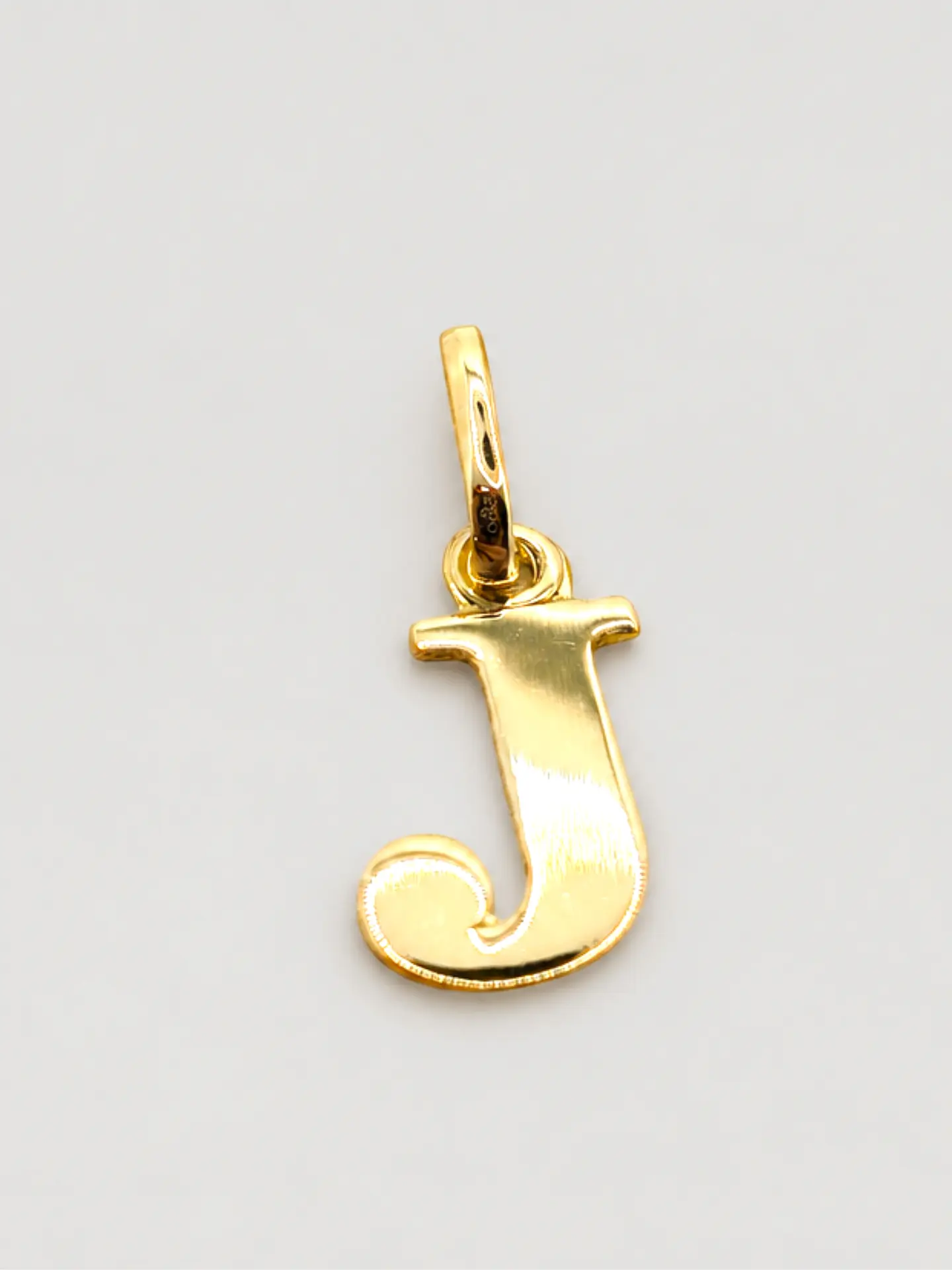 Colgante Letra Identidad Oro 18k 20