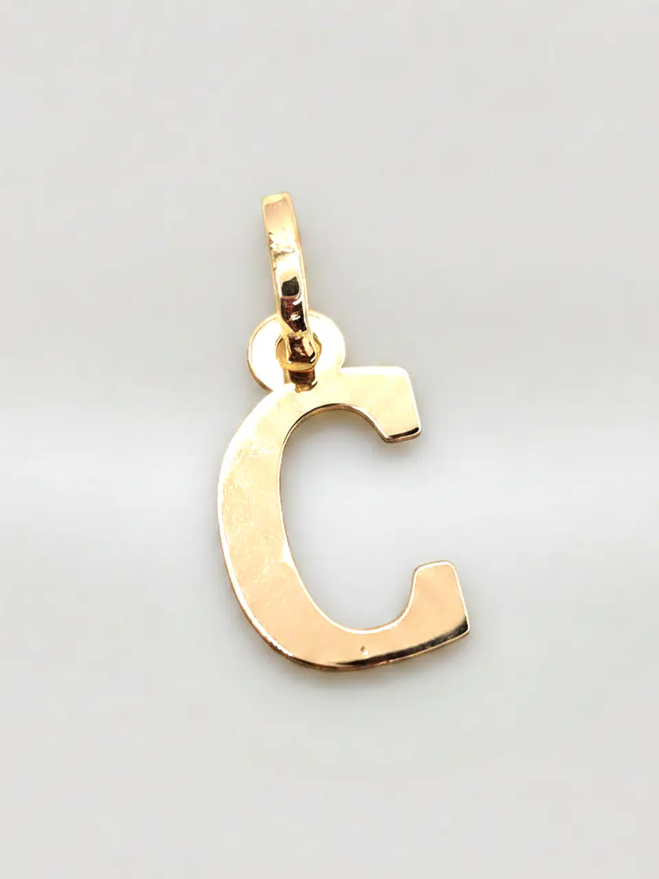 Colgante Letra Identidad Oro 18k 24