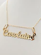 Cadena Identidad con Nombre Oro 18k - Miniatura 1