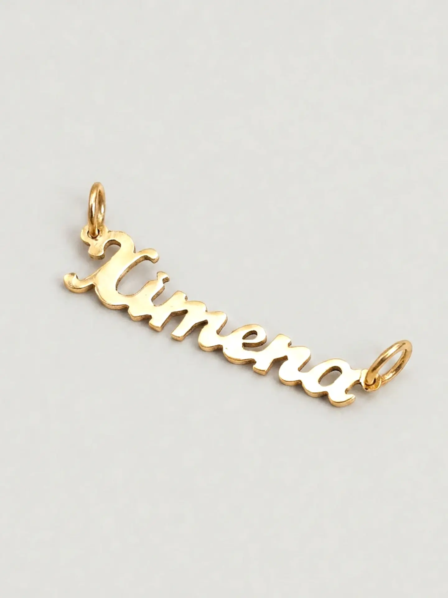 Colgante Nombre Identidad Oro 18k 4