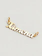 Colgante Nombre Identidad Oro 18k - Miniatura 4