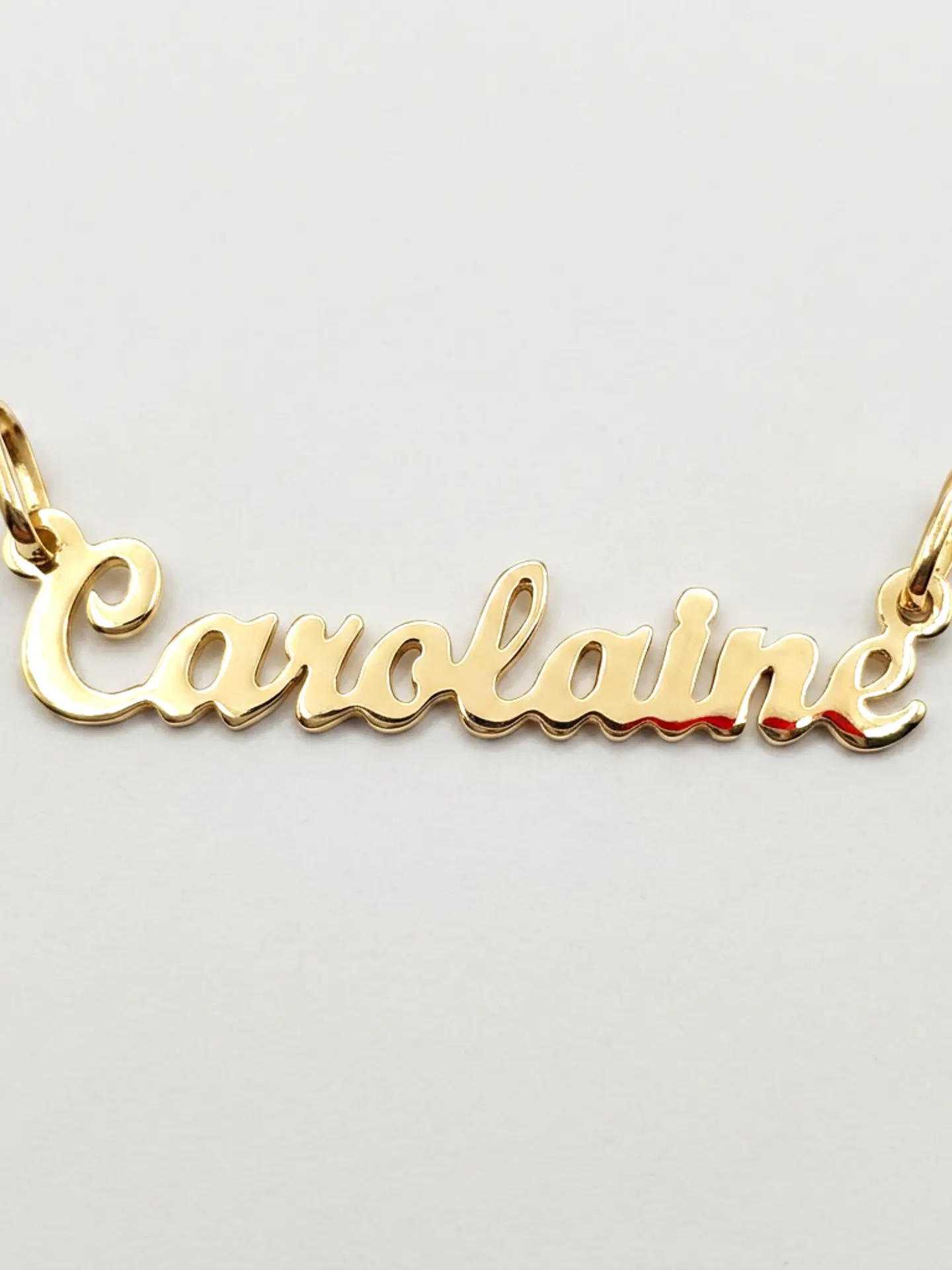 Colgante Nombre Identidad Oro 18k 3