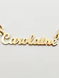 Colgante Nombre Identidad Oro 18k - Miniatura 3