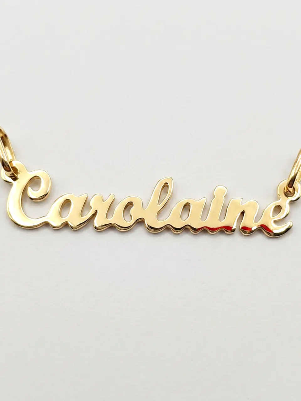 Colgante Nombre Identidad Oro 18k 3