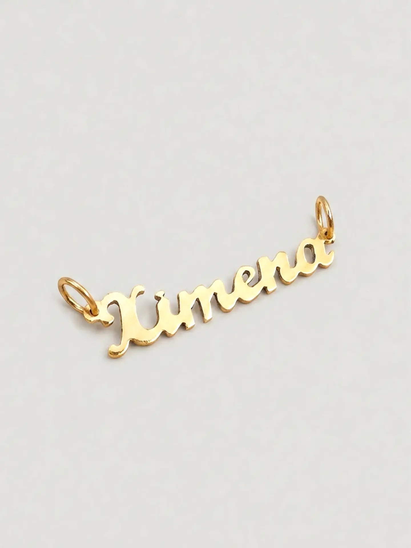 Colgante Nombre Identidad Oro 18k 2