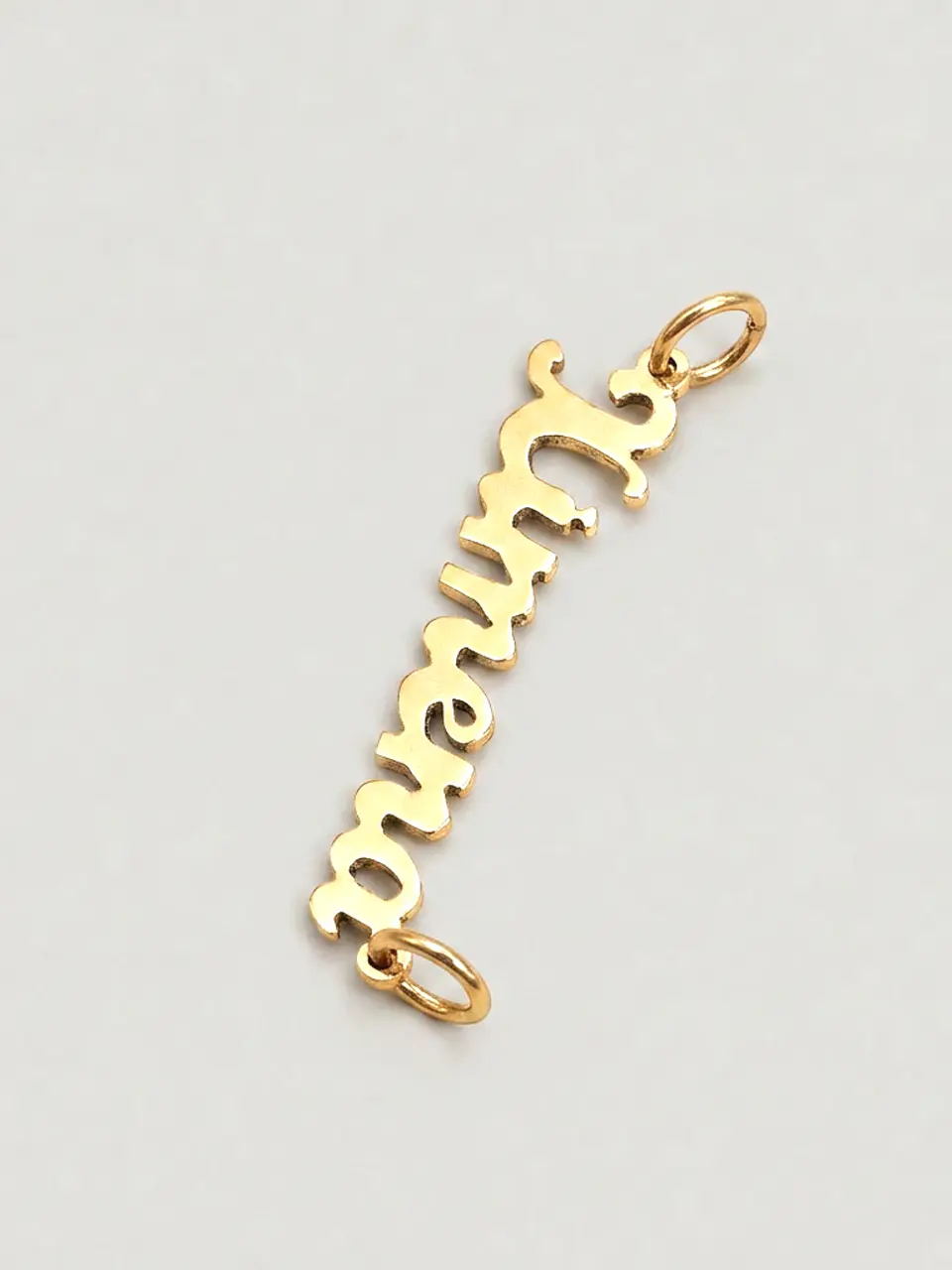Colgante Nombre Identidad Oro 18k 5