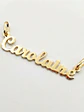 Colgante Nombre Identidad Oro 18k - Miniatura 1