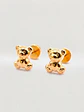 Aros Ositos Ternura Oro 14k - Miniatura 4