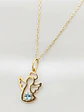 Cadena Ángel de la Guarda Rosa de Francia Oro 18k - Miniatura 2