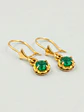 Aros Chatón Esmeralda Colgante de Gala Oro 18k - Miniatura 3