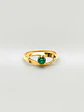 Anillo Fulgor Jardín de Esmeralda Oro 18k - Miniatura 1