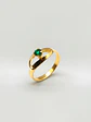 Anillo Fulgor Jardín de Esmeralda Oro 18k - Miniatura 3
