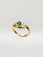 Anillo Fulgor Jardín de Esmeralda Oro 18k - Miniatura 4
