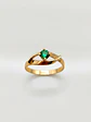 Anillo Fulgor Jardín de Esmeralda Oro 18k - Miniatura 5