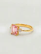Anillo Reina Rosa de Francia y Circones Oro 18k - Miniatura 5