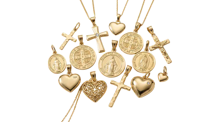 COLGANTES DE ORO 18K