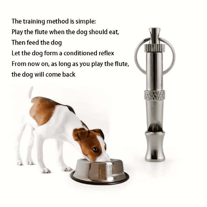 Apito de cachorro com chaveiro ajustável, pare de latir! 4