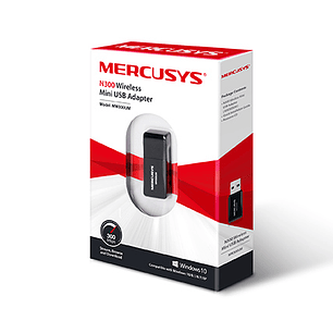 ADAPTADOR WIFI USB MERCUSYS N300 MW300UM