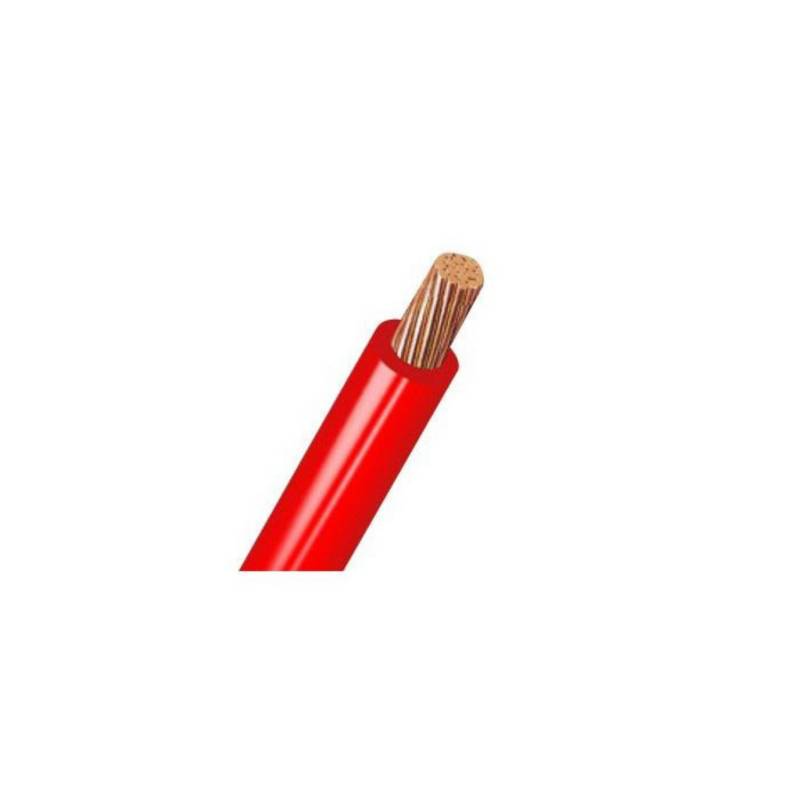 CABLE EVA LIBRE HALOGENO 4MM ROJO